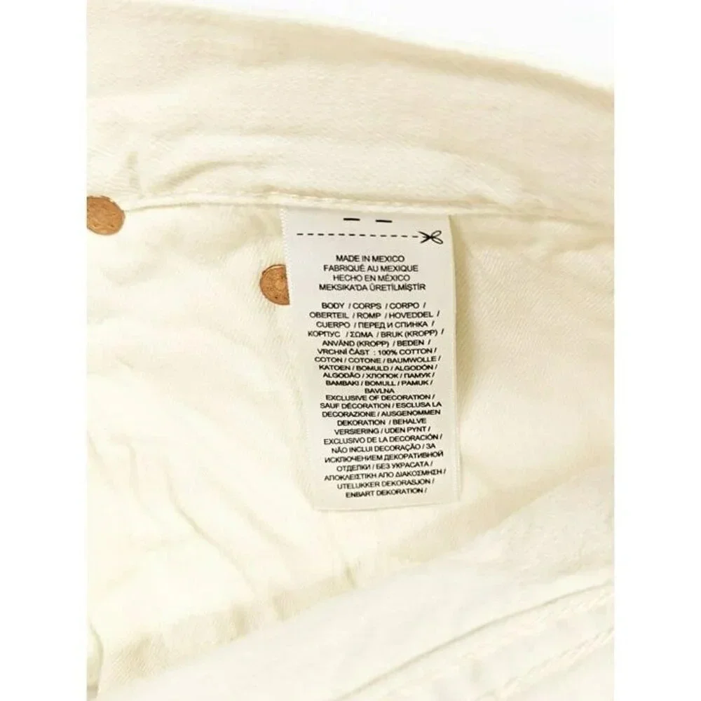 Polo Ralph Lauren Men's Sullivan Slim Distressed Jean White Size 34 (MSRP $198)
